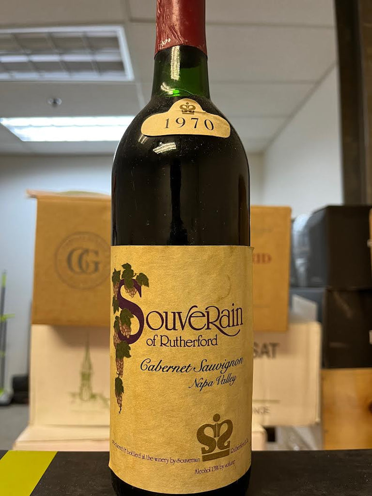 1970 Souverain Cabernet Sauvignon